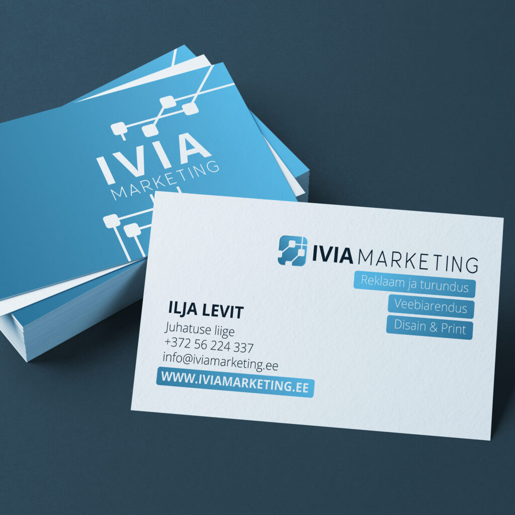 Визитные Карточки Ivia Marketing